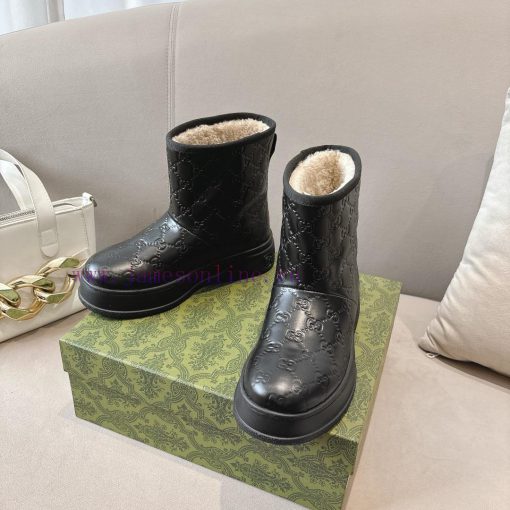 Popular P GG2024 new women's and ankle boots wool boots. This Cruise 2024 boot is both stablir15o2t9 - Image 5