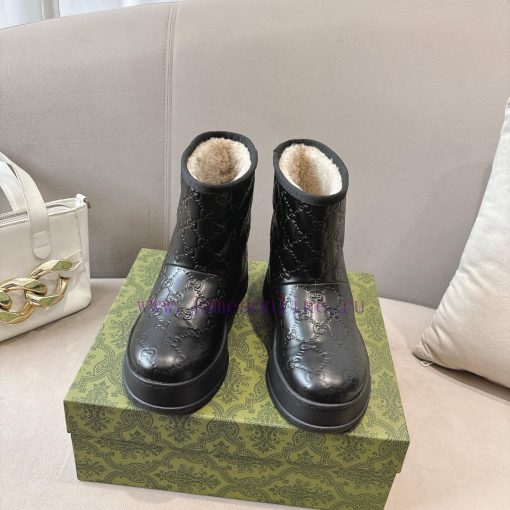 Popular P GG2024 new women's and ankle boots wool boots. This Cruise 2024 boot is both stablir15o2t9 - Image 6