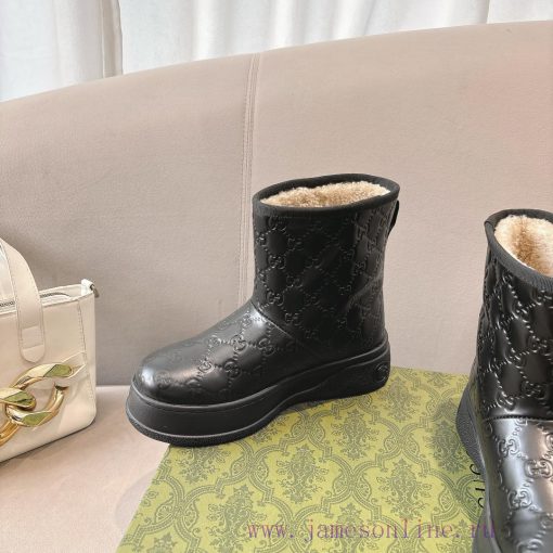 Popular P GG2024 new women's and ankle boots wool boots. This Cruise 2024 boot is both stablir15o2t9 - Image 7