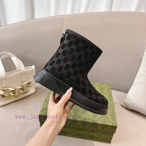 Popular P GG2024 new women's and ankle boots wool boots. This Cruise 2024 boot is both stabl1ke407id - Image 3
