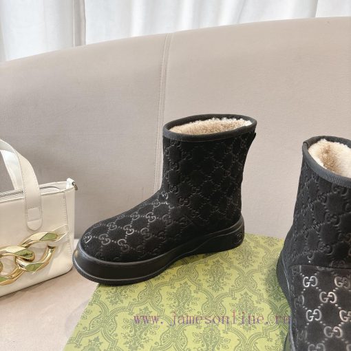 Popular P GG2024 new women's and ankle boots wool boots. This Cruise 2024 boot is both stabl1ke407id - Image 7