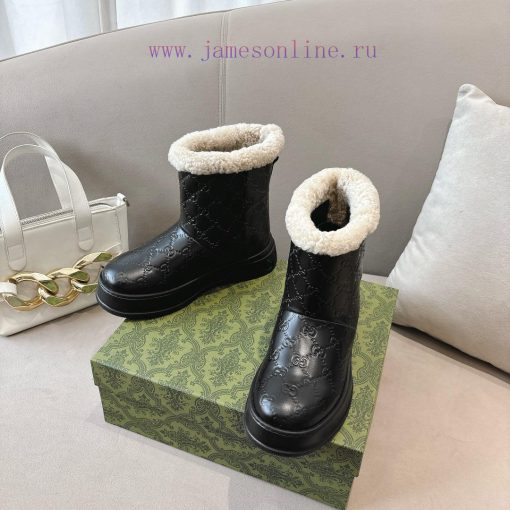 Popular P GG2024 new women's and ankle boots wool boots. This Cruise 2024 boot is both stabloncy4h4a - Image 6