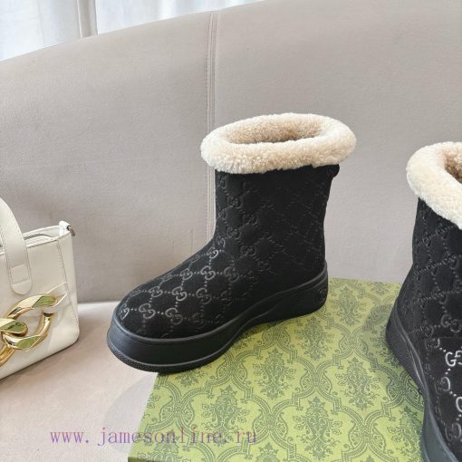 Popular P GG2024 new women's and ankle boots wool boots. This Cruise 2024 boot is both stablphbws8w2 - Image 7