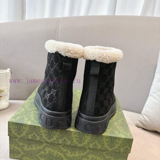 Popular P GG2024 new women's and ankle boots wool boots. This Cruise 2024 boot is both stablphbws8w2 - Image 8