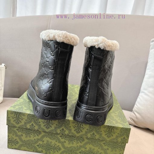 Popular P GG2024 new women's and ankle boots wool boots. This Cruise 2024 boot is both stabloncy4h4a - Image 8