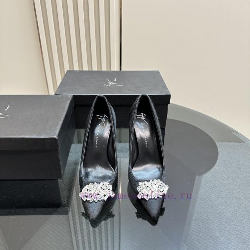 The mostGiuseppe Zanotti - New Product GZDiamond buckle single shoe seriesNew Autumn Series v93sp2o3 - Image 3