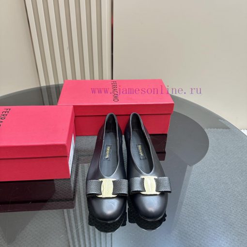 FERRAGAMO 24/ 🩰 Ferragamo Ballet Flat Shoes FAM's high-frequency exposure in this issue, balc33nrh8o - Image 3