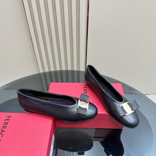 FERRAGAMO 24/ 🩰 Ferragamo Ballet Flat Shoes FAM's high-frequency exposure in this issue, balc33nrh8o - Image 4