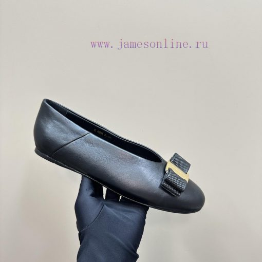 FERRAGAMO 24/ 🩰 Ferragamo Ballet Flat Shoes FAM's high-frequency exposure in this issue, balc33nrh8o - Image 7