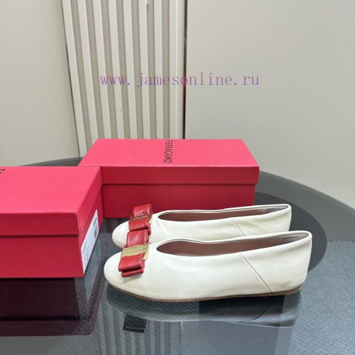FERRAGAMO 24/ 🩰 Ferragamo Ballet Flat Shoes FAM's high-frequency exposure in this issue, balftx7ly0v - Image 2