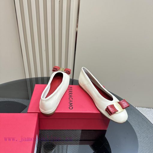 FERRAGAMO 24/ 🩰 Ferragamo Ballet Flat Shoes FAM's high-frequency exposure in this issue, balftx7ly0v - Image 5