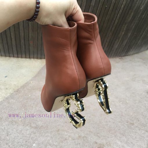 DG TopMandarin Duck DG Golden Button Short BootsOriginal version 11 mold openingUltimate Pery1pybhm2 - Image 7