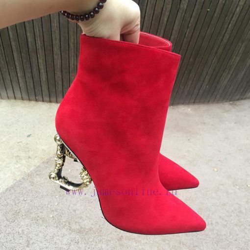 DG TopMandarin Duck DG Golden Button Short BootsOriginal version 11 mold openingUltimate Perh1tofr9s - Image 5