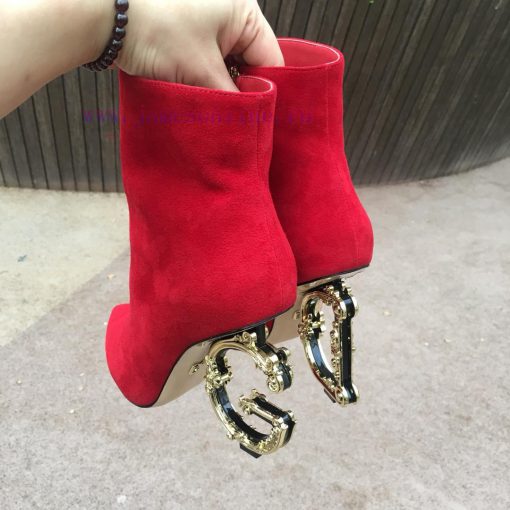 DG TopMandarin Duck DG Golden Button Short BootsOriginal version 11 mold openingUltimate Perh1tofr9s - Image 7