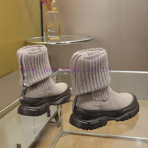 The Brunello Cucinelli boots, inspired by the classic Le Fu shoes, define the modern and eletiqwqhdc - Image 3