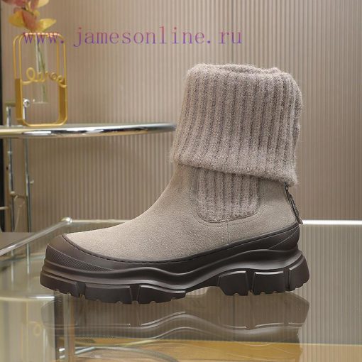 The Brunello Cucinelli boots, inspired by the classic Le Fu shoes, define the modern and eletiqwqhdc - Image 5