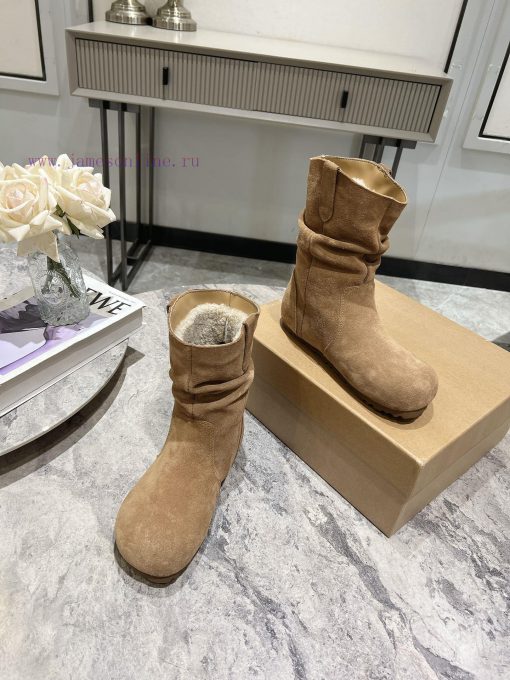Ugg. Sharks are really crazy this yearDuidui Boken wrinkled short bootsKorean retro soft fuf5rzo0kty - Image 3