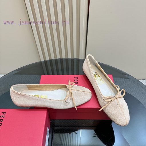 FERRAGAMO 24/ 🩰 Ferragamo Ballet Flat Shoes FAM's high-frequency exposure in this issue, balzzf37zsr - Image 4