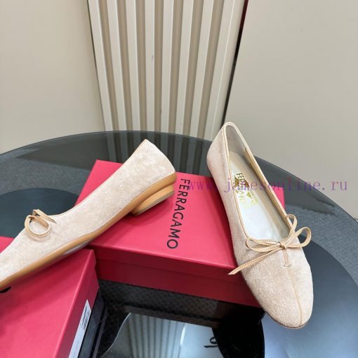 FERRAGAMO 24/ 🩰 Ferragamo Ballet Flat Shoes FAM's high-frequency exposure in this issue, balzzf37zsr - Image 5