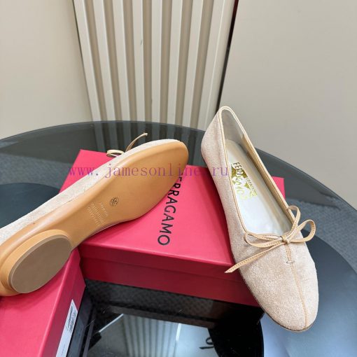 FERRAGAMO 24/ 🩰 Ferragamo Ballet Flat Shoes FAM's high-frequency exposure in this issue, balzzf37zsr - Image 6