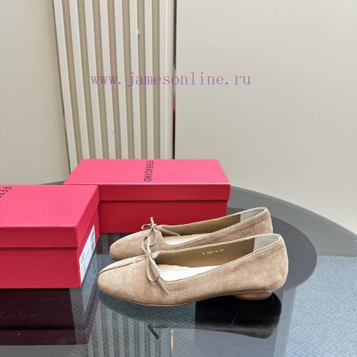 FERRAGAMO 24/ 🩰 Ferragamo Ballet Flat Shoes FAM's high-frequency exposure in this issue, baltx4itm24 - Image 2