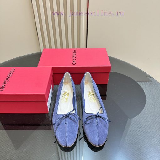 FERRAGAMO 24/ 🩰 Ferragamo Ballet Flat Shoes FAM's high-frequency exposure in this issue, ballh990zcm - Image 3