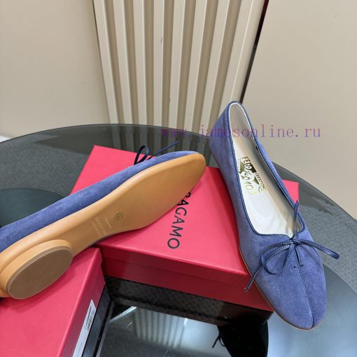 FERRAGAMO 24/ 🩰 Ferragamo Ballet Flat Shoes FAM's high-frequency exposure in this issue, ballh990zcm - Image 6