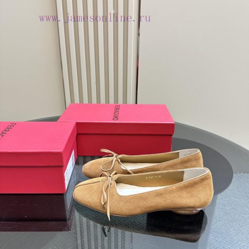 FERRAGAMO 24/ 🩰 Ferragamo Ballet Flat Shoes FAM's high-frequency exposure in this issue, bald1x9ad6a - Image 2