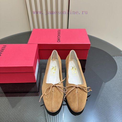 FERRAGAMO 24/ 🩰 Ferragamo Ballet Flat Shoes FAM's high-frequency exposure in this issue, bald1x9ad6a - Image 3
