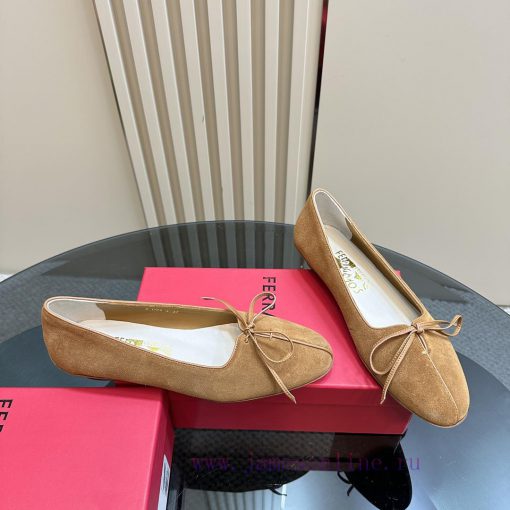 FERRAGAMO 24/ 🩰 Ferragamo Ballet Flat Shoes FAM's high-frequency exposure in this issue, bald1x9ad6a - Image 4
