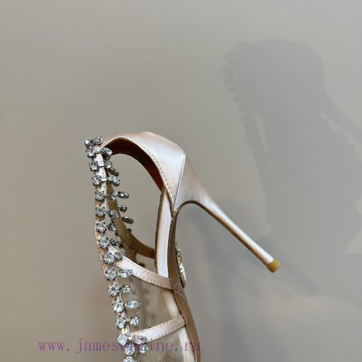 Aquazzura | Golden Pineapple New Product Crystal Diamond Single Shoes_______________________ut8d8opn - Image 10