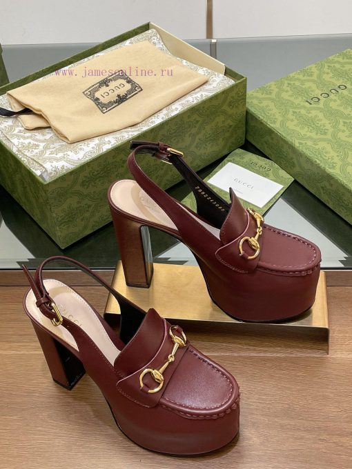 Gucci/Gucci2024 Autumn New Product Waterproof Platform Saddle Buckle, Horse Hook Buckle, Thish95k27r