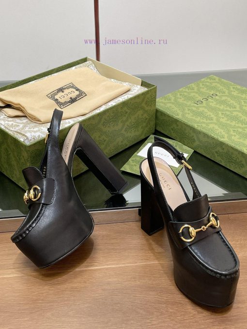 Gucci/Gucci2024 Autumn New Product Waterproof Platform Saddle Buckle, Horse Hook Buckle, Thiyu1qb5f7 - Image 5