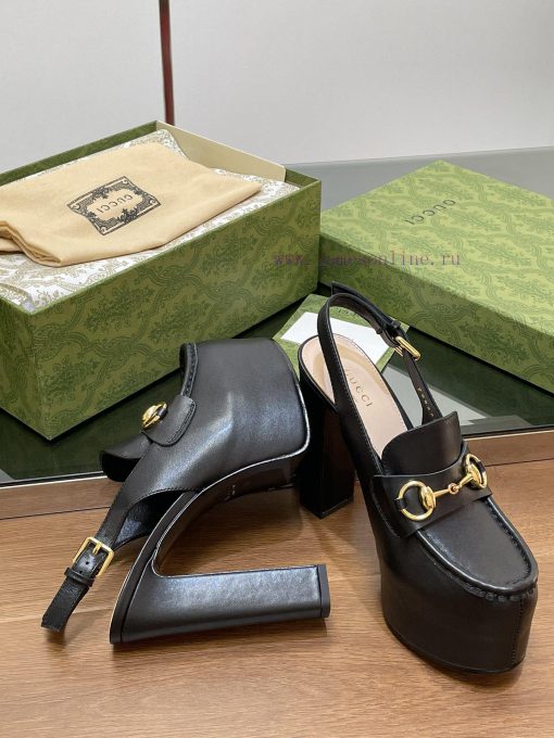 Gucci/Gucci2024 Autumn New Product Waterproof Platform Saddle Buckle, Horse Hook Buckle, Thiyu1qb5f7 - Image 7