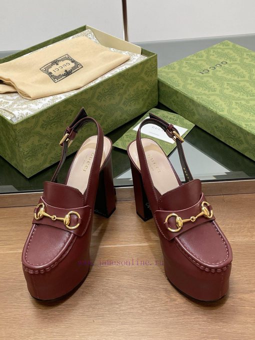 Gucci/Gucci2024 Autumn New Product Waterproof Platform Saddle Buckle, Horse Hook Buckle, Thish95k27r - Image 4
