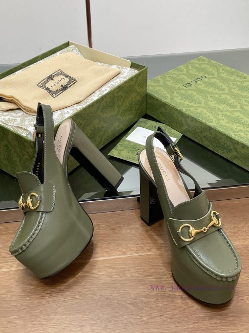 Gucci/Gucci2024 Autumn New Product Waterproof Platform Saddle Buckle, Horse Hook Buckle, Thimeodxu63 - Image 5
