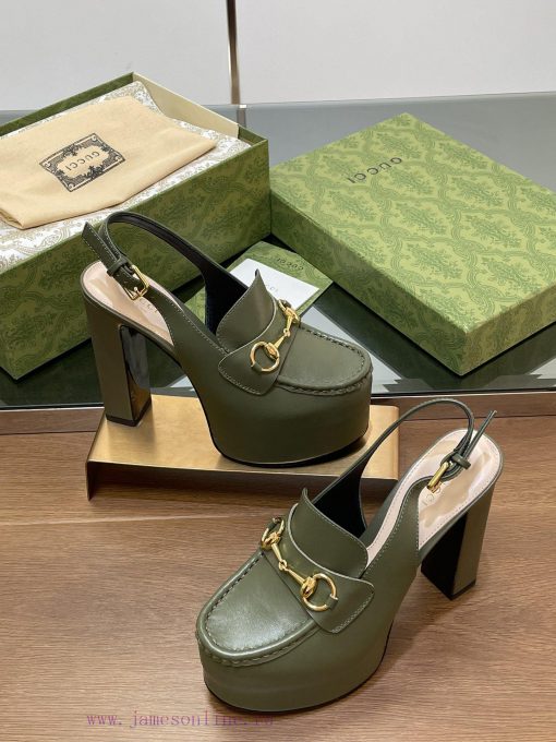 Gucci/Gucci2024 Autumn New Product Waterproof Platform Saddle Buckle, Horse Hook Buckle, Thimeodxu63 - Image 6