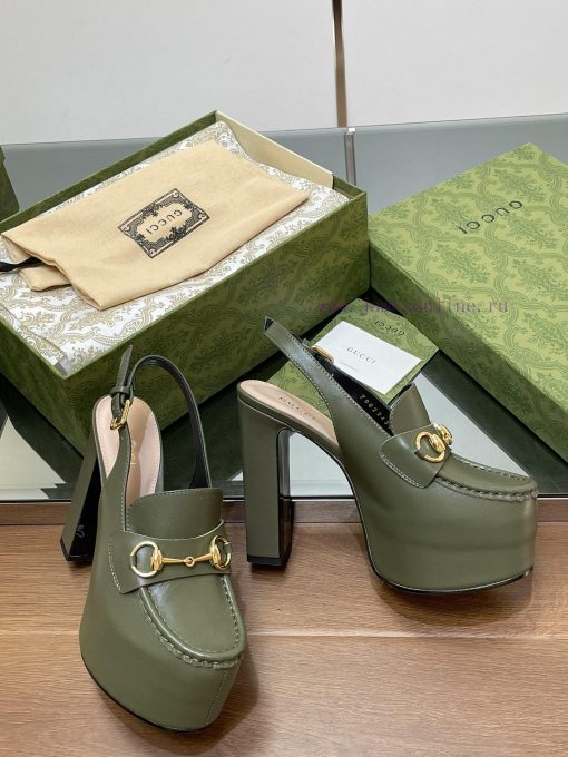 Gucci/Gucci2024 Autumn New Product Waterproof Platform Saddle Buckle, Horse Hook Buckle, Thimeodxu63 - Image 7
