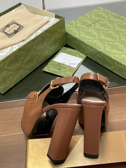 Gucci/Gucci2024 Autumn New Product Waterproof Platform Saddle Buckle, Horse Hook Buckle, Thifa19759h - Image 9