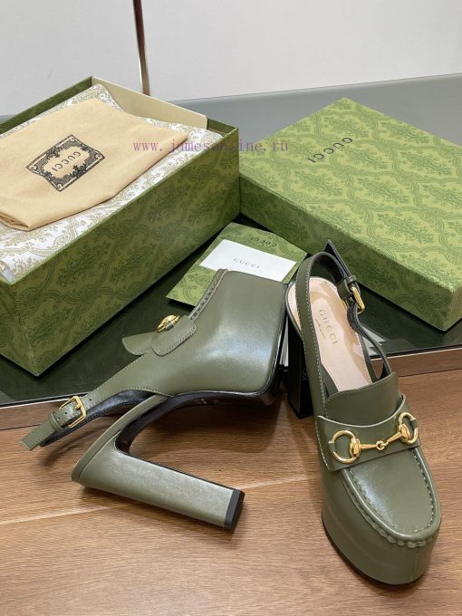 Gucci/Gucci2024 Autumn New Product Waterproof Platform Saddle Buckle, Horse Hook Buckle, Thimeodxu63 - Image 8