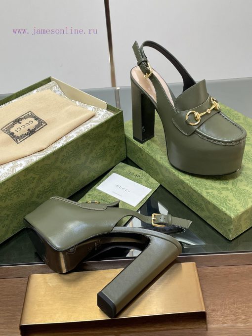 Gucci/Gucci2024 Autumn New Product Waterproof Platform Saddle Buckle, Horse Hook Buckle, Thimeodxu63 - Image 10