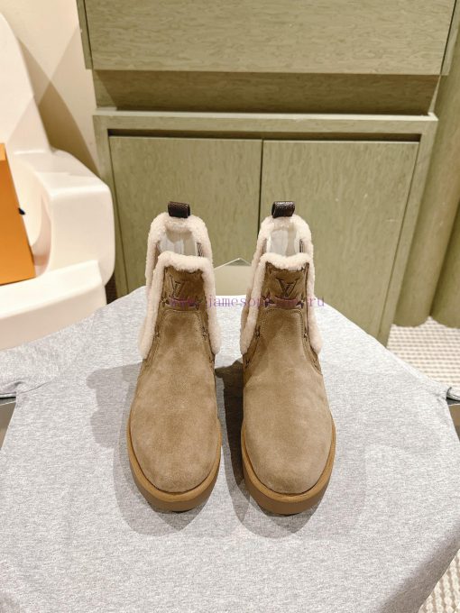 | ²⁰²4 𝐬𝐬  🤍🤎 Synchronize the latest deer skin printed short bootsLouis Vuitton LV exudes 82olnah6 - Image 2