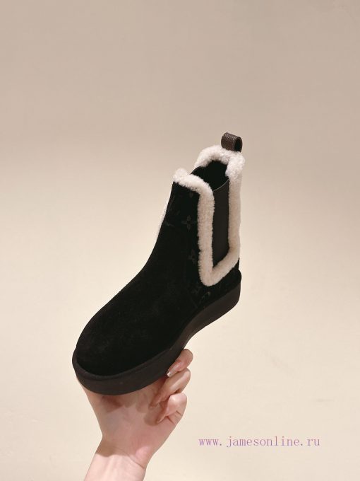 | ²⁰²4 𝐬𝐬  🤍🤎 Synchronize the latest deer skin printed short bootsLouis Vuitton LV exudes jzmmevxk - Image 10