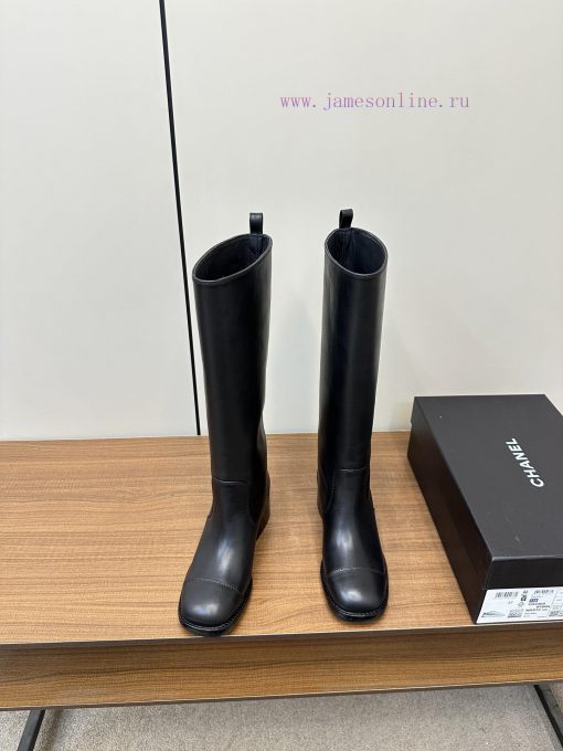 Chanel Autumn/Winter New Chanel Knight Boots Long BootsThis knight boot is truly a representdan8crof