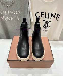 Loropiana LP Nuoyoupianya 24ss Autumn/Winter New Lakeside Leather Chelsea Short BootsThis shiacszgn4