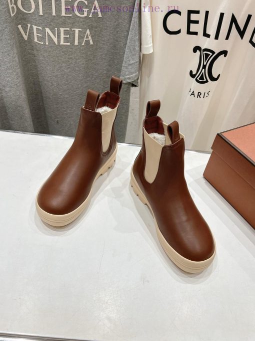 Loropiana LP Nuoyoupianya 24ss Autumn/Winter New Lakeside Leather Chelsea Short BootsThis ship2zrezp - Image 3