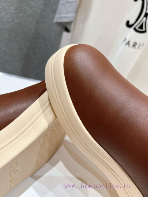 Loropiana LP Nuoyoupianya 24ss Autumn/Winter New Lakeside Leather Chelsea Short BootsThis ship2zrezp - Image 8