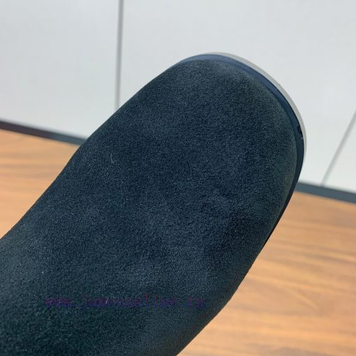 Prada autumn and winter thick heeled long boots have a high-end and atmospheric appearance. bb1xyny2 - Image 9