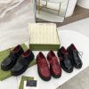 Newly released 2024 Gucci GUCCI versatile strap loafers,Height 5cmFabric top layer cowhide/oe51vz7br