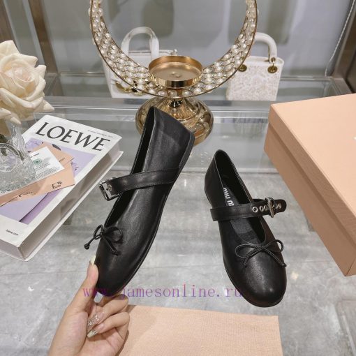 Miu Miu French Fairy Ballet Single ShoesThe upper fabric has been completely updated to softzy1ebirz - Image 3
